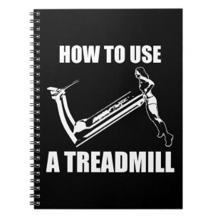 Cuaderno Treadmill - Novedad divertida para mujeres