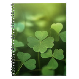 Cuaderno Trébol de Cuatro Hojas Afortunado