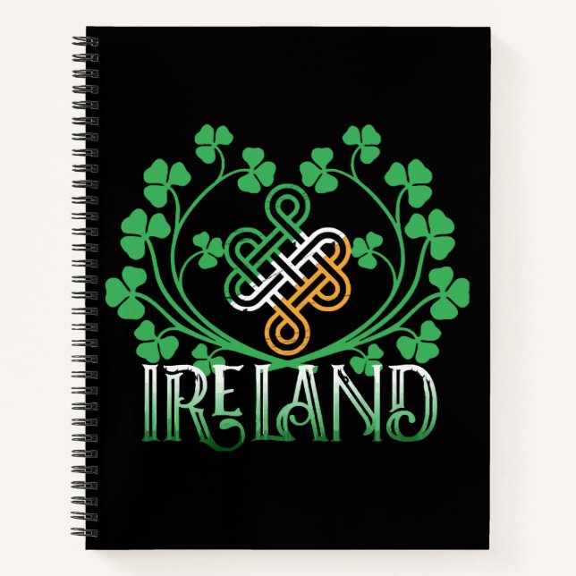 CUADERNO TRÉBOL DE IRLANDA (Anverso)