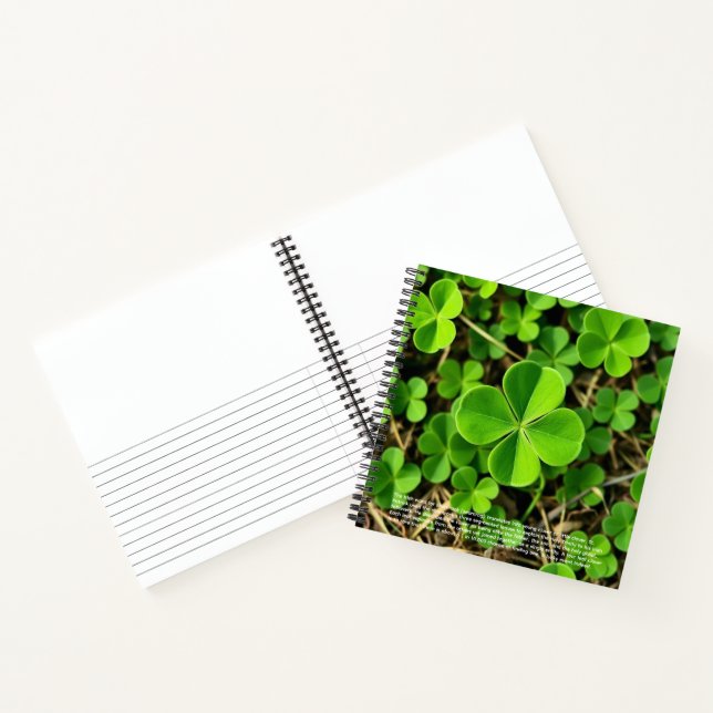 Cuaderno Trébol de la suerte (Interior)