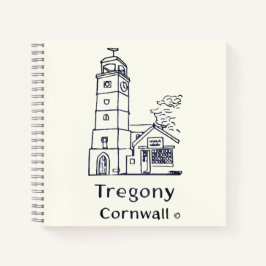 Cuaderno Tregony Clocktower Guest Book