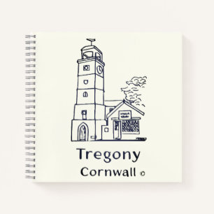Cuaderno Tregony Clocktower Guest Book
