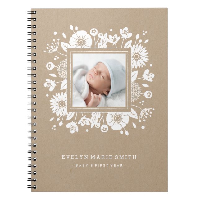 Cuaderno Trellis Photo Journal - Blanco (Frente)