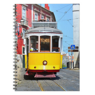 Cuaderno Tren amarillo para portátiles Portugal