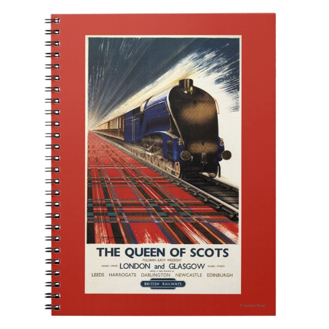 Cuaderno Tren de la Reina de los Escoceses (Frente)