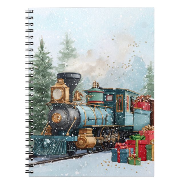 Cuaderno Tren de Navidad (Frente)