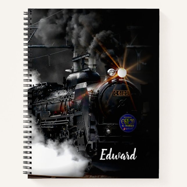 Cuaderno Tren de vapor (Anverso)