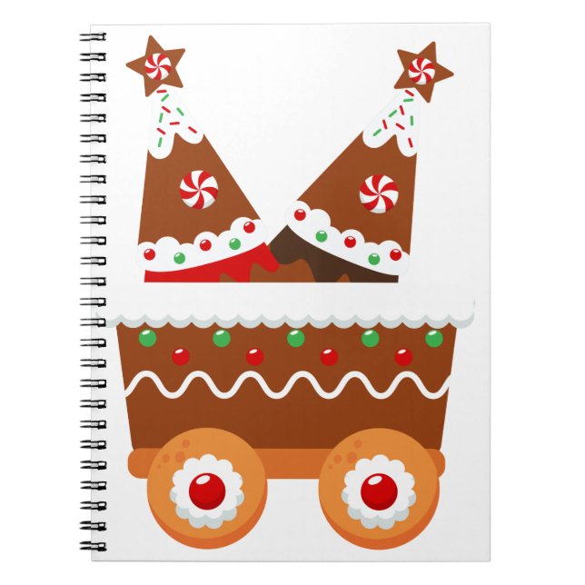Cuaderno Tren Gingbread (Frente)