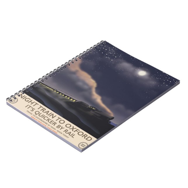 Cuaderno Tren nocturno a Oxford (Lado Izquierdo)