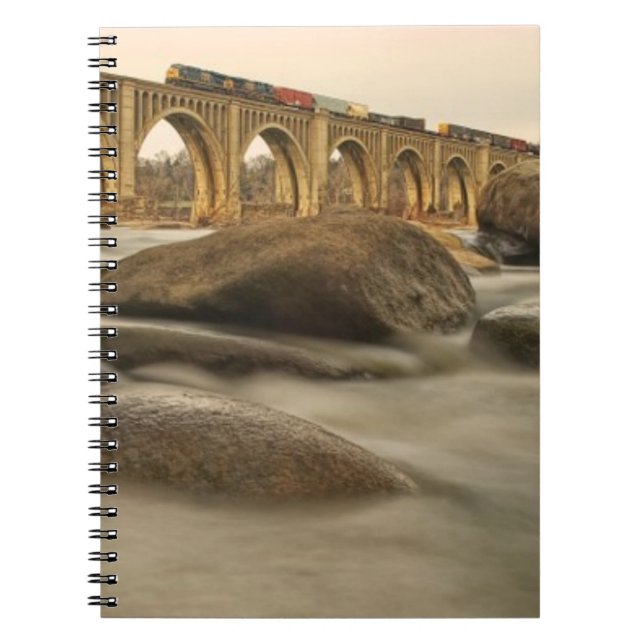 Cuaderno Tren sobre James River (Frente)