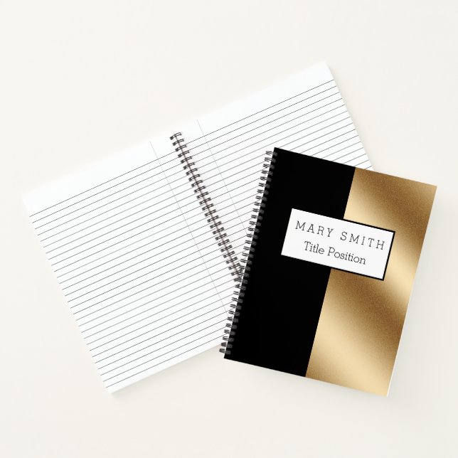 Cuaderno Trendy Black Gold (Interior)