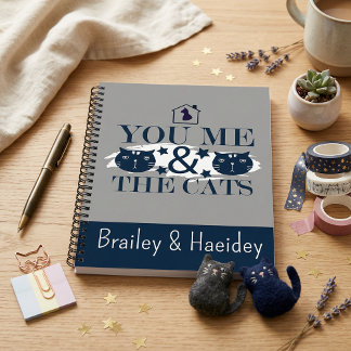 Cuaderno  Trendy fun contemporary modern stylish  spiral 