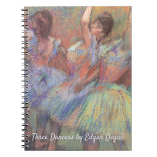 Cuaderno Tres bailarinas de Edgar Degas, Arte de ballet vin