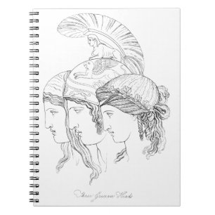 Cuaderno Tres cabezas griegas
