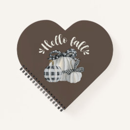 Cuaderno Tres Calabaza Hola Caída