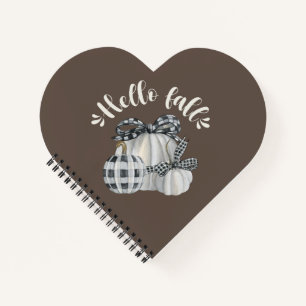 Cuaderno Tres Calabaza Hola Caída