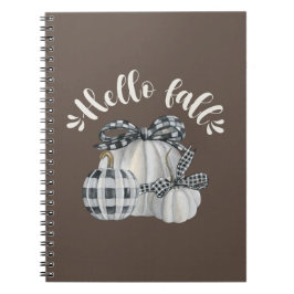 Cuaderno Tres Calabaza Hola Caída