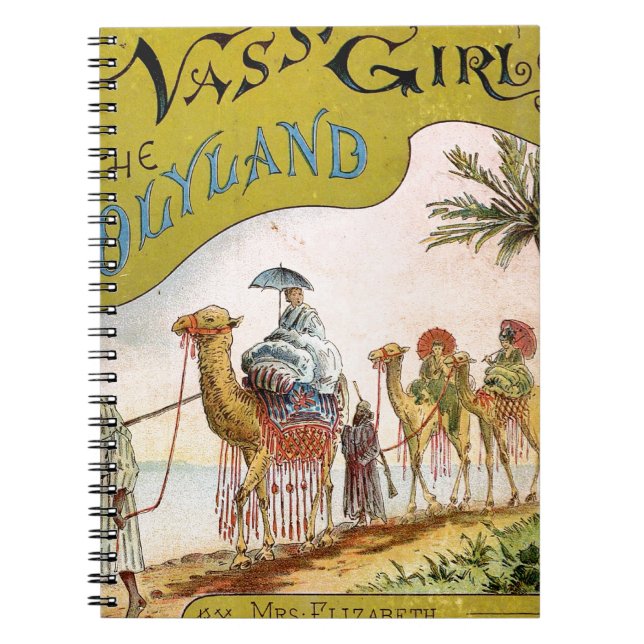 Cuaderno Tres chicas de Vassar en el Holyland (Frente)