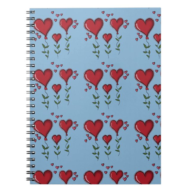 Cuaderno Tres corazones de corte (Frente)