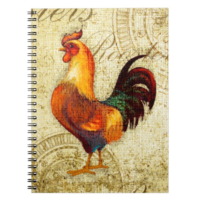 Cuaderno Tres gallos (Frente)