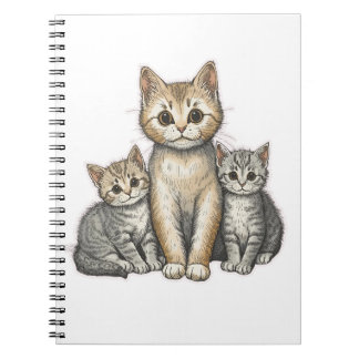 Cuaderno Tres Gatitos