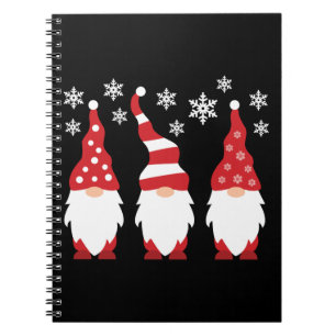 Cuaderno Tres Gnomes Para Las Fiestas