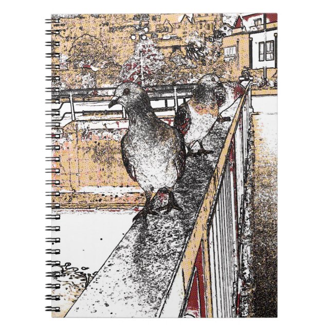 Cuaderno Tres palomas (Frente)