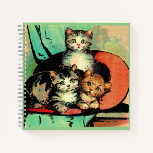 Cuaderno tres pequeños gatitos