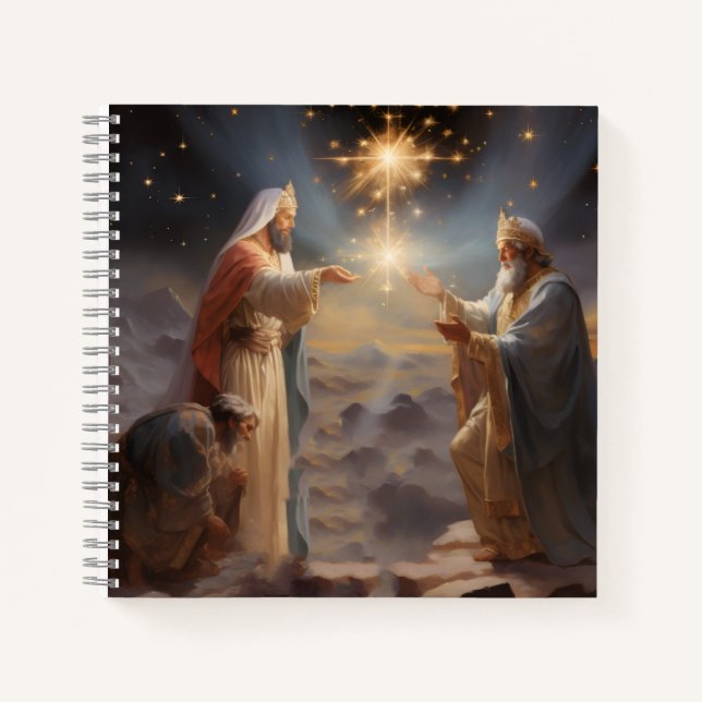 Cuaderno Tres Reyes Magos y Estrella (Anverso)