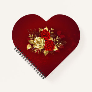 Cuaderno Tres Rosas Joyas