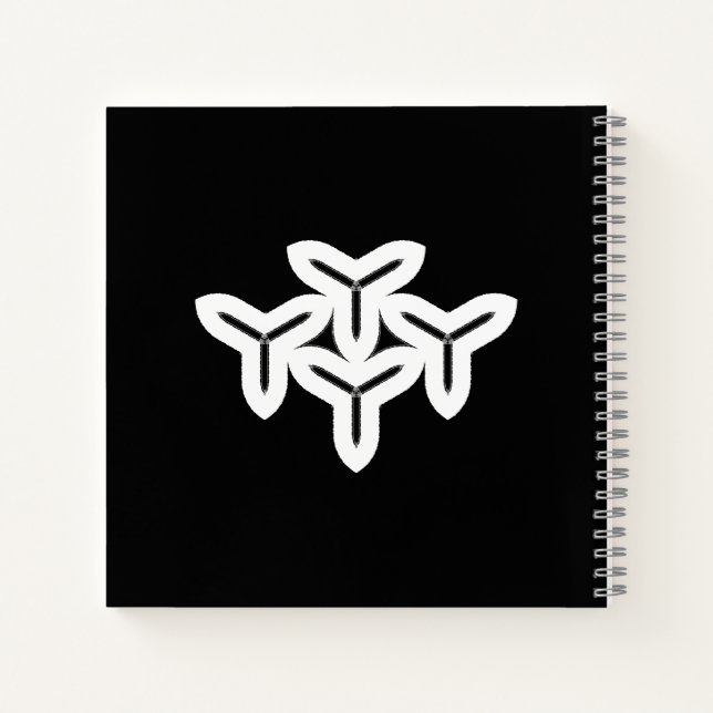Cuaderno Tri-blade gótico (Reverso)