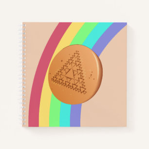 Cuaderno Triángulo múltiple Dalgona para portátiles - Vista