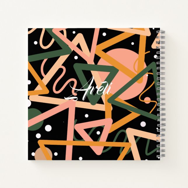 Cuaderno Triángulo y círculos (Reverso)