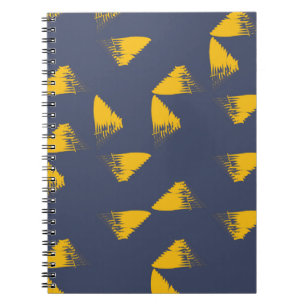 Cuaderno Triángulos amarillos, geniales, únicos, de moda