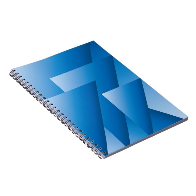 Cuaderno Triángulos azules (Lado Derecho)