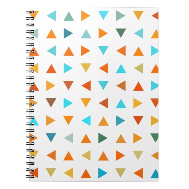 Cuaderno Triángulos Coloridos (Frente)