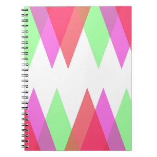 Cuaderno Triángulos rojos y verdes