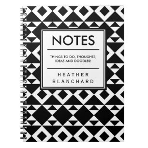 Cuaderno Triángulos tribales
