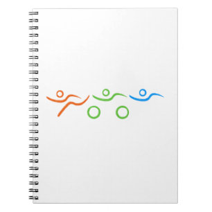 Cuaderno Triathlon cool and unique design