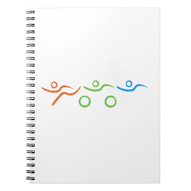 Cuaderno Triathlon cool and unique design (Frente)