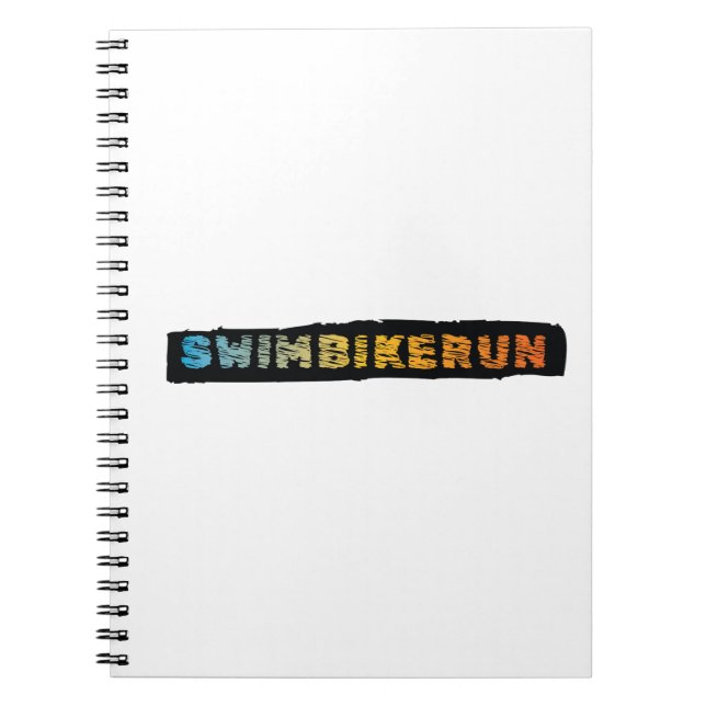 Cuaderno Triathlon Cool Design (Frente)