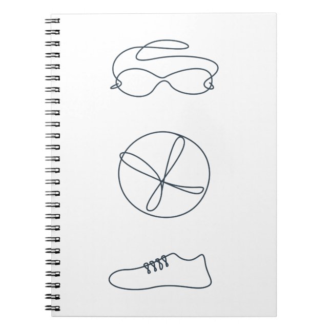 Cuaderno Triathlon cool new design (Frente)