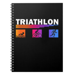Cuaderno Triatlón: Dominando el baño, la bicicleta, correr