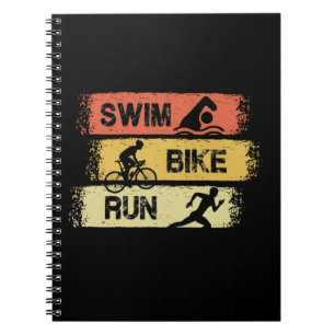 Cuaderno Triatlón - Huida en bicicleta de natación