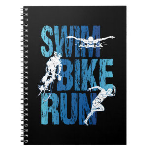 Cuaderno Triatlón - Huida en bicicleta de natación