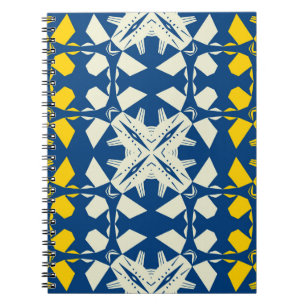 Cuaderno Tríbal como asiático se siente sin fisuras, abstra