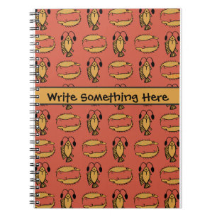 Cuaderno Tribal de peces de cocodrilo rojo egipcio personal