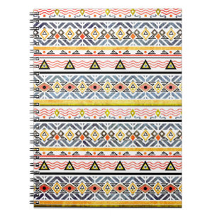 Cuaderno Tribal Grunge: Ethno Folk Retro.