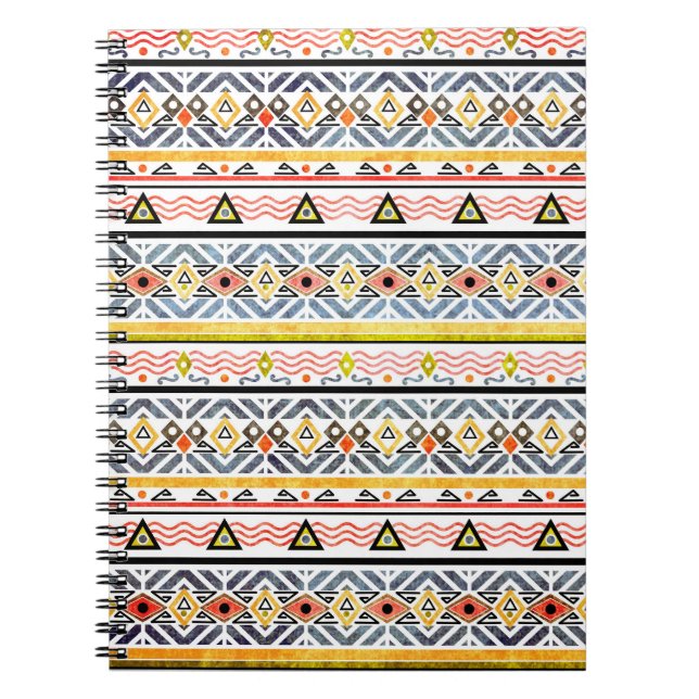Cuaderno Tribal Grunge: Ethno Folk Retro. (Frente)