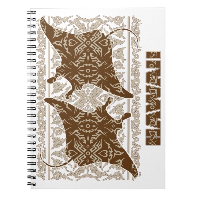 Cuaderno Tribal-Manta-Ray (Frente)